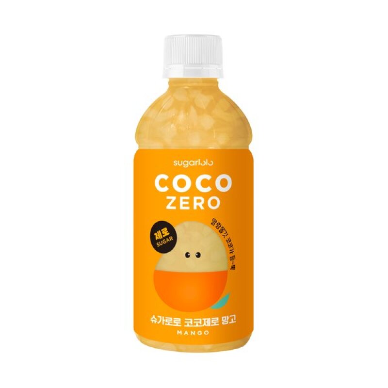 SUGARLOLO Coco zero mango 코코제로 망고 340ml
